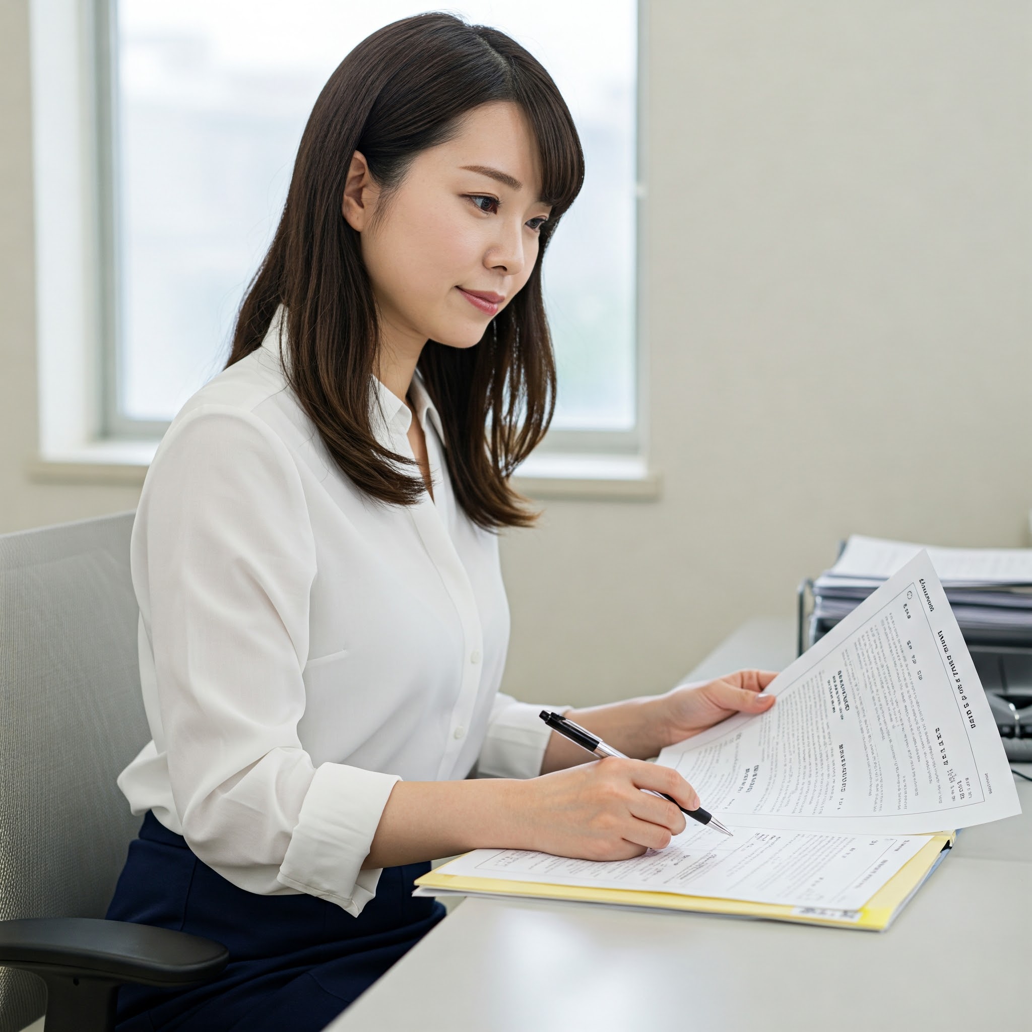 Checking insurance documents